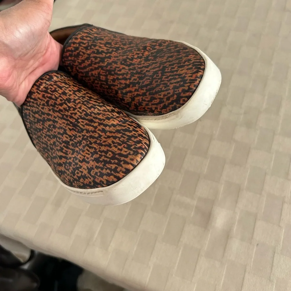 Rag & Bone Geometric Print Slip On Sneakers